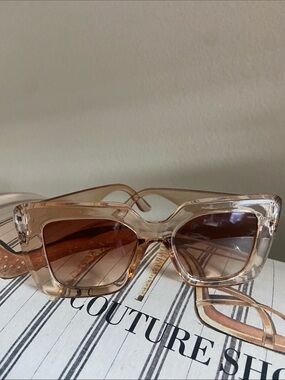 5/$10❤️❤️❤️NEW Thick Double TAwny Sunglasses Anti Reflective Fun Party Shades